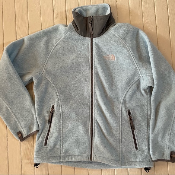 North Face Fleece Blue from early 2000 size medium women’s - Picture 2 of 10